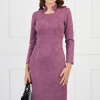 Rochie Moze mov din catifea