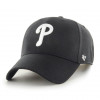 47brand șapcă MLB Philadelphia Phillies culoarea negru, cu imprimeu