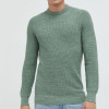 Superdry pulover de bumbac barbati, culoarea verde,