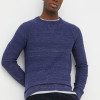 GAP pulover de bumbac barbati, culoarea albastru marin, light