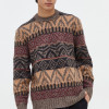 Abercrombie & Fitch pulover barbati, culoarea maro
