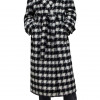 AllSaints palton din lana Haithe culoarea negru, de tranzitie, oversize