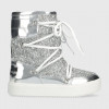 Chiara Ferragni cizme de iarna culoarea argintiu, CF3257_004