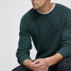Medicine pulover barbati, culoarea verde, light