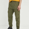 G-Star Raw pantaloni de bumbac culoarea verde, drept