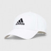 adidas șapcă de baseball din bumbac culoarea alb, cu imprimeu IB3243