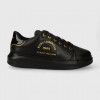 Karl Lagerfeld sneakers din piele KAPRI MENS culoarea negru, KL52539