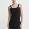 Fila rochie Brillon culoarea negru, mini, mulata, FAW0704