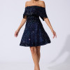 Rochie de ocazie Chantilly Bleumarin