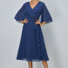 Rochie de ocazie Christa Indigo