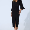 Rochie eleganta Moze Meghan Neagra
