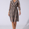 Rochie eleganta Peggie Animal Print