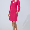 Rochie office Moze Cerasela Fucsia