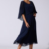 Rochie de ocazie Vika Bleumarin