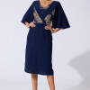 Rochie eleganta Karrie Bleumarin