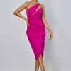 Rochie eleganta Justinne Fucsia