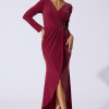 Rochie de ocazie Heather Bordo