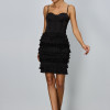 Rochie de ocazie Frezia Neagra