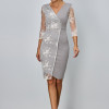 Rochie Verona Gri Deschis