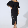 Rochie de ocazie Kendall Neagra