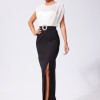 Rochie de ocazie Perla Bicolora