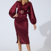 Rochie de ocazie Florice Bordo