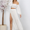 Set Casual Nelita Alb
