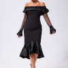Rochie de ocazie Chameli Neagra