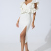 Rochie Fathia Alba