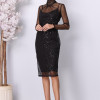 Rochie de ocazie Entella Neagra