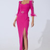 Rochie de ocazie premium Carolyn Fucsia