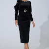 Rochie de ocazie Yelina Neagra