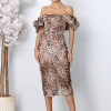 Rochie eleganta Melissa Animal Print