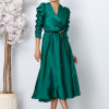 Rochie eleganta Yulia Verde Inchis