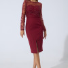 Rochie Sophy Bordo