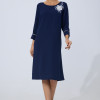 Rochie eleganta Mariel Bleumarin
