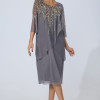 Rochie de ocazie Felicia Gri 