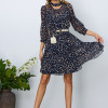 Rochie de zi Keira Bleumarin