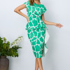Rochie eleganta Aisha Verde