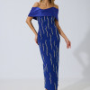 Rochie de ocazie premium Deluxe Albastra