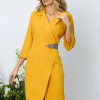 Rochie Daria Galben Mustar