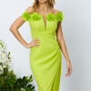 Rochie Alessia Lime