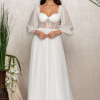 Rochie Louisiana Alba