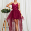 Rochie Delice Bordo