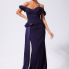 Rochie de ocazie premium Virginia Bleumarin