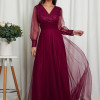 Rochie Dinasty Bordo