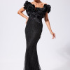 Rochie de ocazie premium Chanter Neagra
