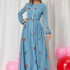 Rochie Brissa Bleu