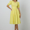 Rochie Leila Galbena