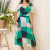 Rochie Xenya Verde Nude Multi